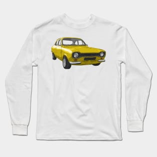 Classic Escort MK1 Yellow Long Sleeve T-Shirt